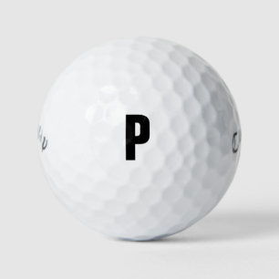 'P' Callaway Golf Balls