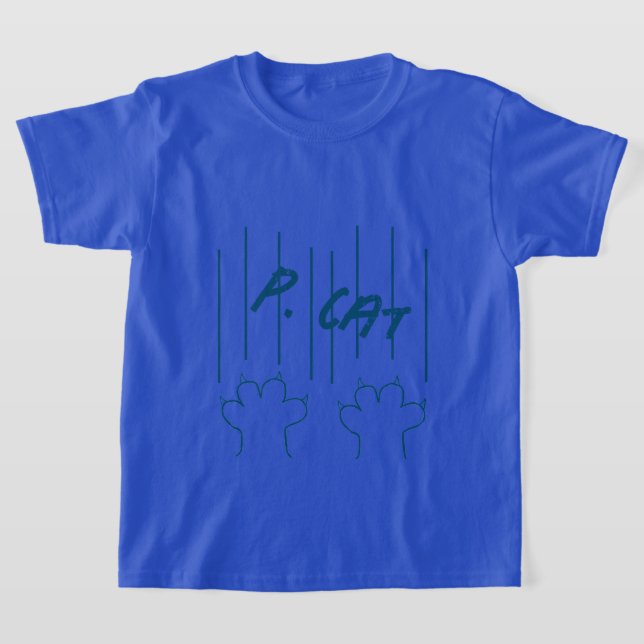 P. Cat T-Shirt (Laydown)