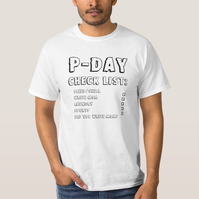 P-DAY Shirt (Front)