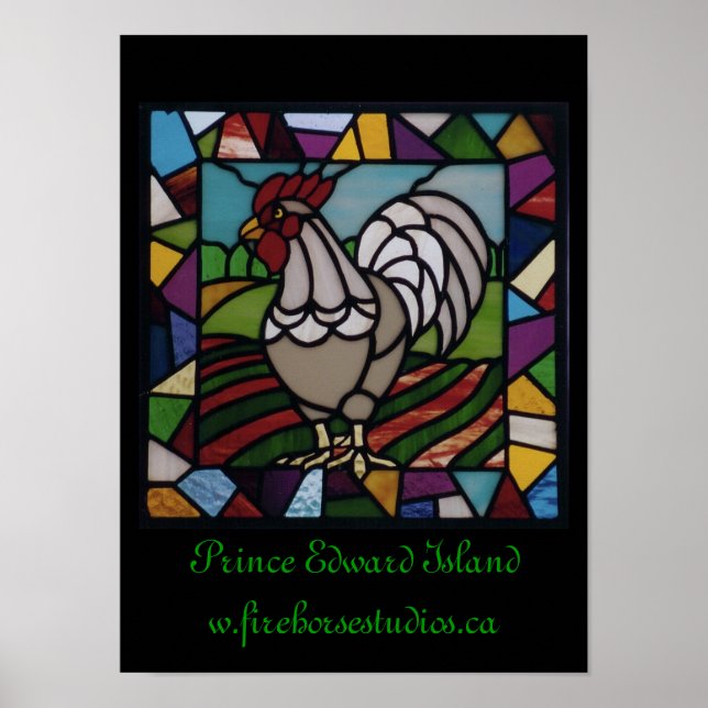 P.E.I Rooster Poster (Front)