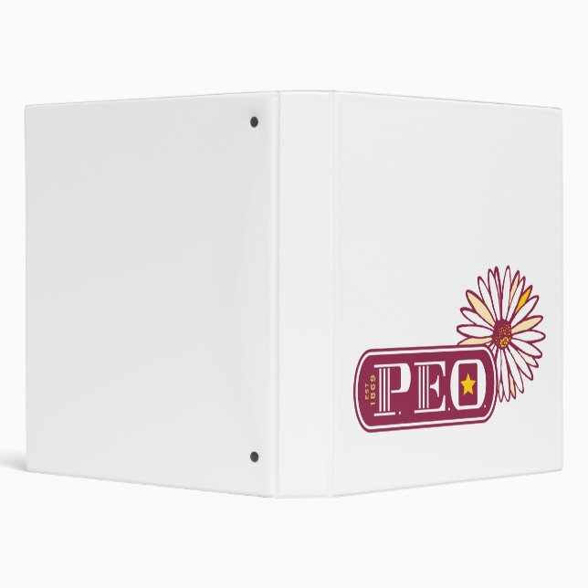 P.E.O. Logo Binder (Background)
