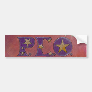 P.E.O. Philanthropic Sisterhood Bumper Sticker