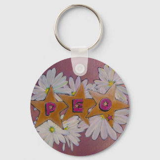 P.E.O. Sisterhood Keychain