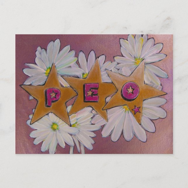P.E.O. Sisterhood Postcard (Front)