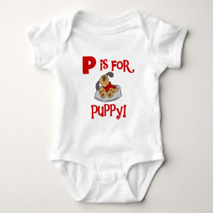 P est pour Puppy Tshirts and Gifts