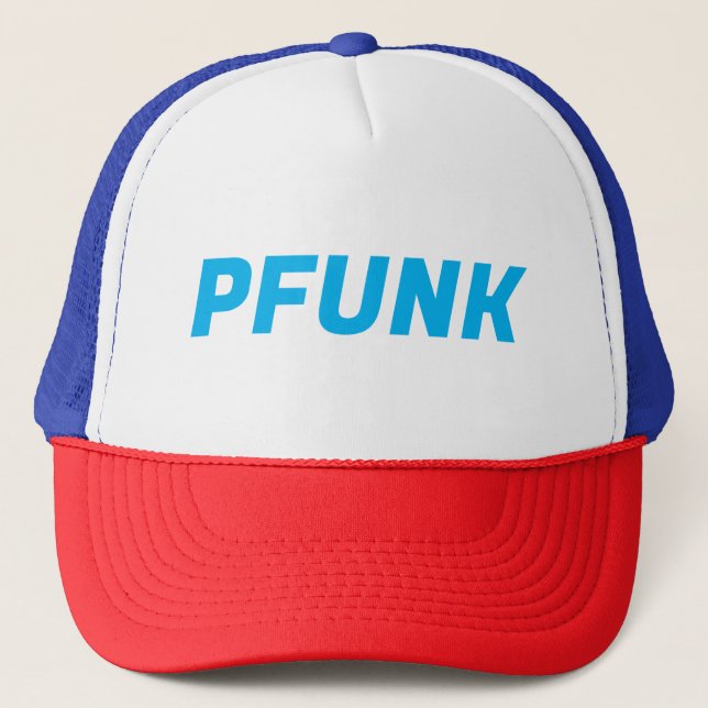 P FUNK TRUCKER HAT (Front)