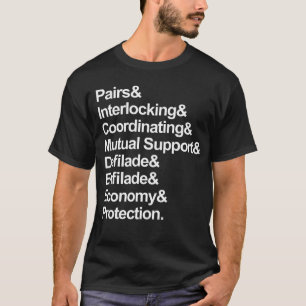 P.I.C.M.D.E.E.P. Acronym Military Machine Gun T-Shirt