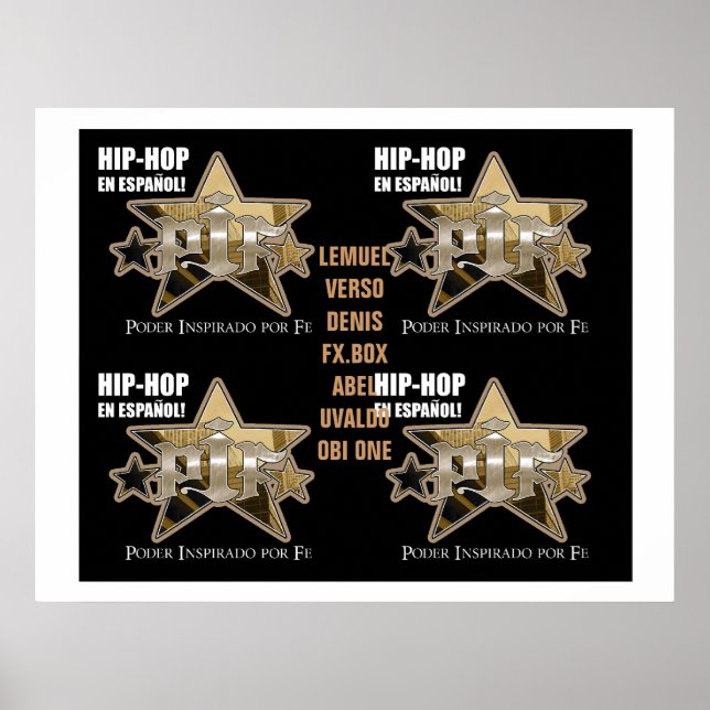 P.I.F POSTER (Front)