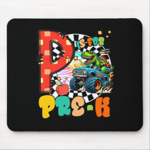 P Is For P-k Dinosaur Boys First Day Back To Schoo Mouse Pad