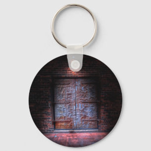 P is for Patina Keychain