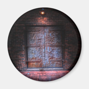 P is for Patina Magnet