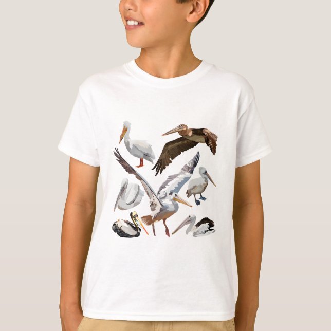 P is for Pelican  T-Shirt (Front)