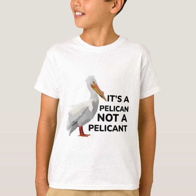 P is for Pelican  T-Shirt (Front)