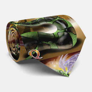 P  is for Phoenix: Q is for Quetzalcoatl Tie