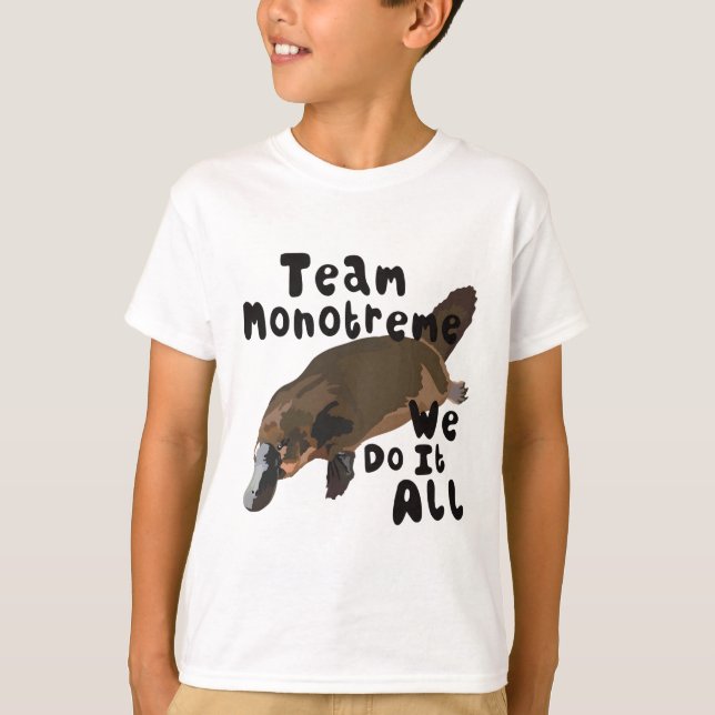 P is for Platypus T-Shirt (Front)