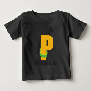 P is for Pluto   Add Your Name Baby T-Shirt
