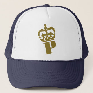 P - Letter - Name Trucker Hat