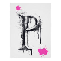 P Letter - Typography