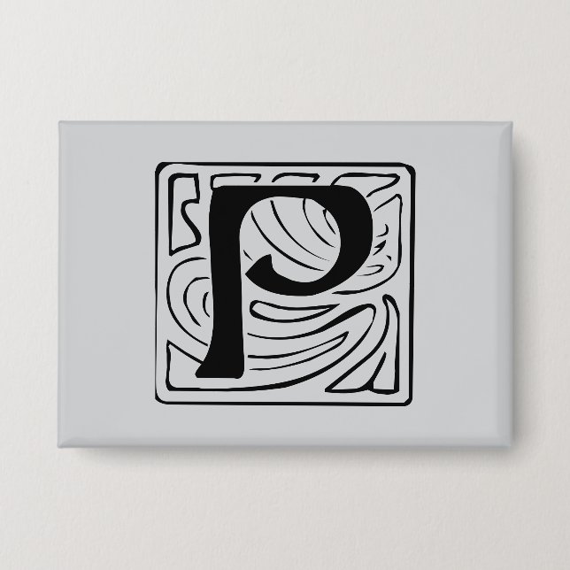 P Monogram black (Front)