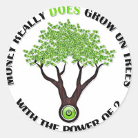 P of 2 Money Tree sticker