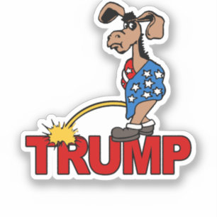 P ON TRUMP - Democrats -- Anti-Trump Design - - Po