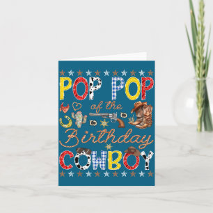 P P Of The Birthday Cowboy Western Rodeo P P  Card