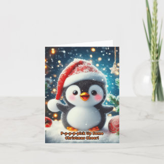 P-p-p-p-pick Up Some Christmas Cheer! Holiday Card