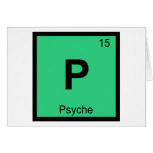 P - Psyche Greek Chemistry Periodic Table Symbol