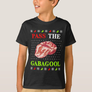 P The Gabagool Tacky Ugly Christmas For Men Women T-Shirt