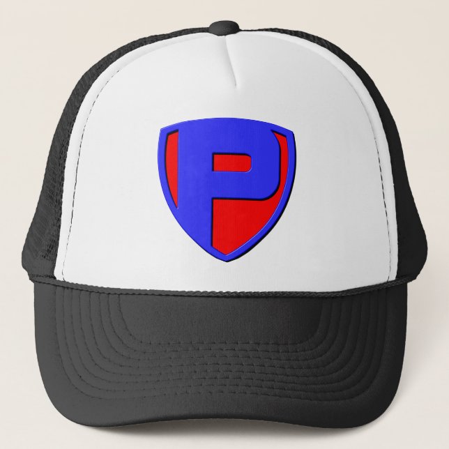 P TRUCKER HAT (Front)
