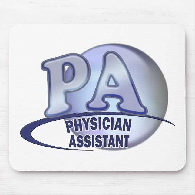 PA BLUE LOGO PHYSICIAN ASSISTANT MOUSE PAD (Front)