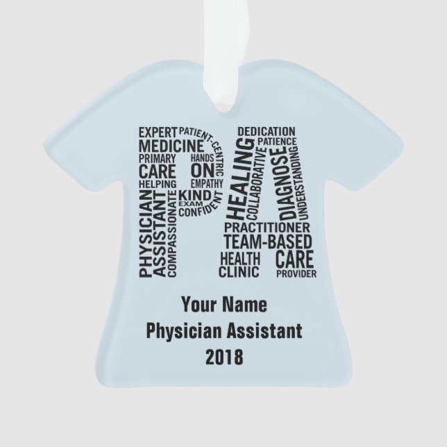 PA d'assistant de médecin (devant)