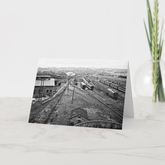 PA de DL et de W rr Scranton. Carte de voeux (Devant)