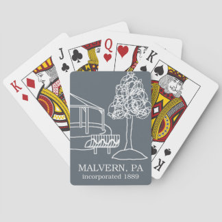 PA de Malvern - Cartes de jeu de parc de Burke