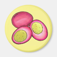 PA Dutch Food Pickled Hard Boiled Red Beet Eggs