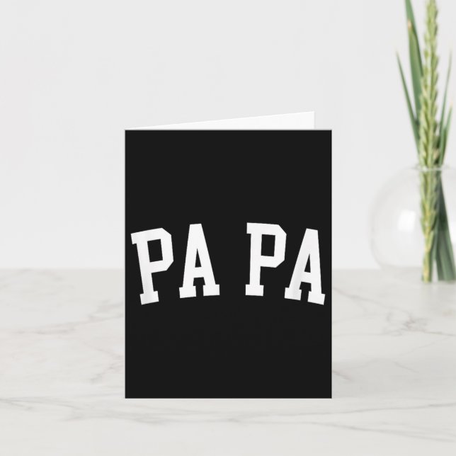 Pa Pa _1  Card (Front)