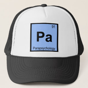 Pa - Parapsychology Chemistry Periodic Table Trucker Hat