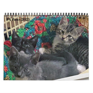 PA Paws 12 Month Personalized Calendar