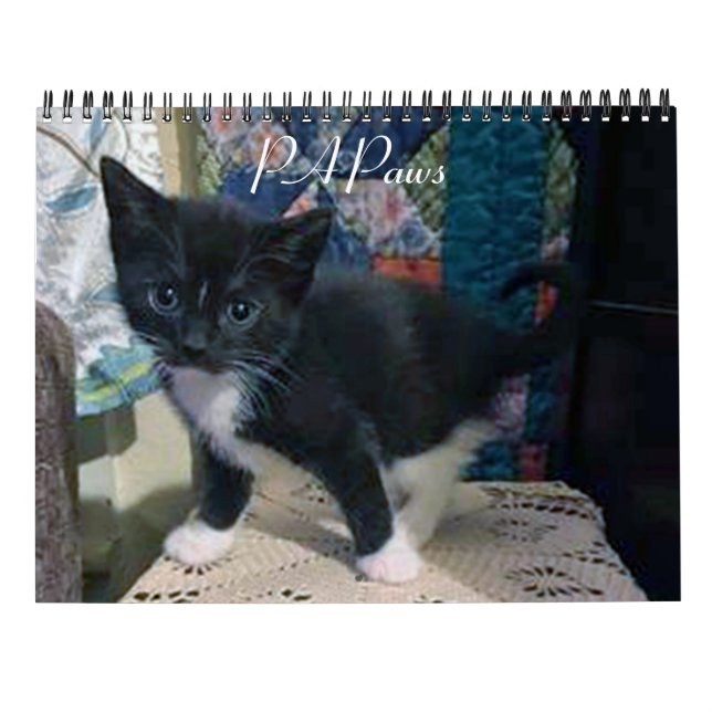 PA Paws 2 Year Calendar (Back)