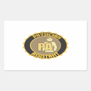 PA PHYSICIAN ASSISTANT LOGO STICKER