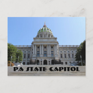 PA State Capitol Building Postcard Pennsylvania