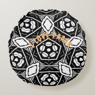 Paaa Unique Luxury Living Round  Pillows 