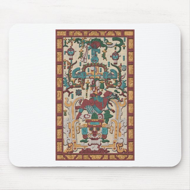 Pacal's Tomb Mouse Pad (Front)