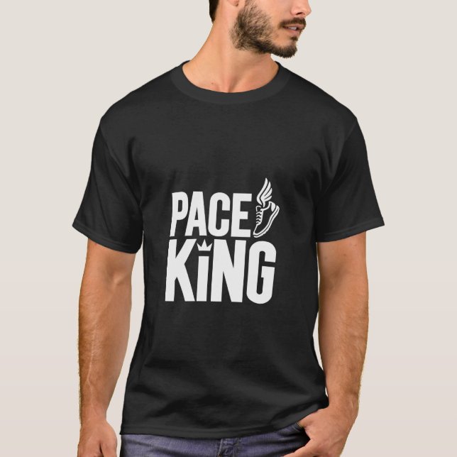 Pace King - Marathon T-Shirt (Front)