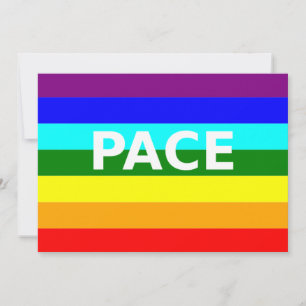 Pace(Peace) Flag Italian Invitation