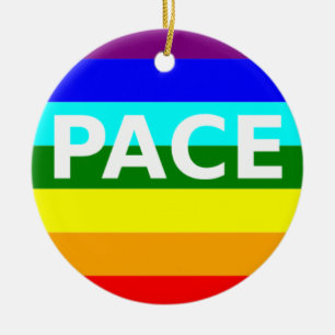 Pace(Peace) Flag Italian Ornament