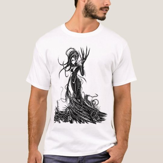 Paced Heart Dark Angie Front T-Shirt