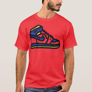 Pacers Basketball Sneakers T-Shirt