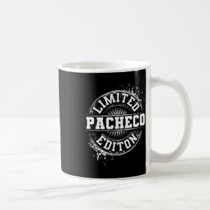 Pacheco Funny Surname Family Tree Birthday Reunion Coffee Mug