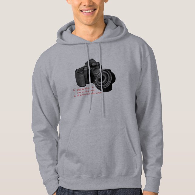 Pachelbel's Camera Hoodie (Front)
